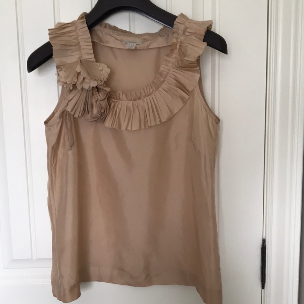 J.Crew ruffle blouse size 4